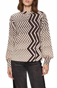 Sanctuary Mixed Print Top