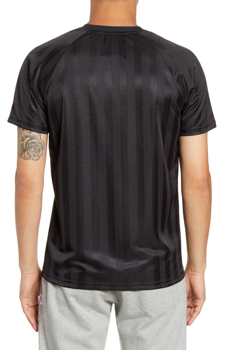 Reigning Champ Football Club Stripe V-Neck Jersey, Alternate, color,