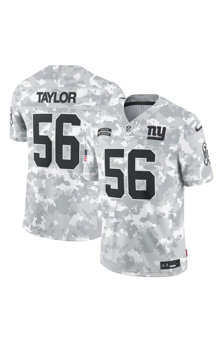 Nike Men's Nike Lawrence Taylor Arctic Camo New York Giants 2024 Salute to Service Retired Player Limited Jersey, Main, color, 