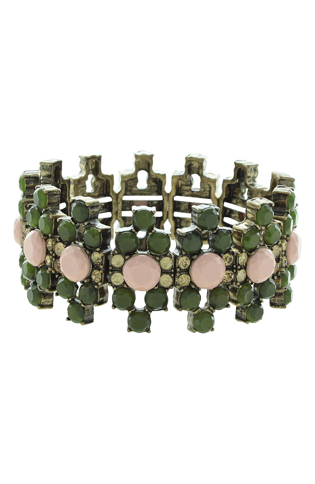 OLIVIA WELLES Erin Stone Stretch Bracelet