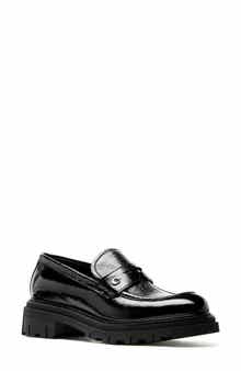 La Canadienne Doe Waterproof Platform Penny Loafer