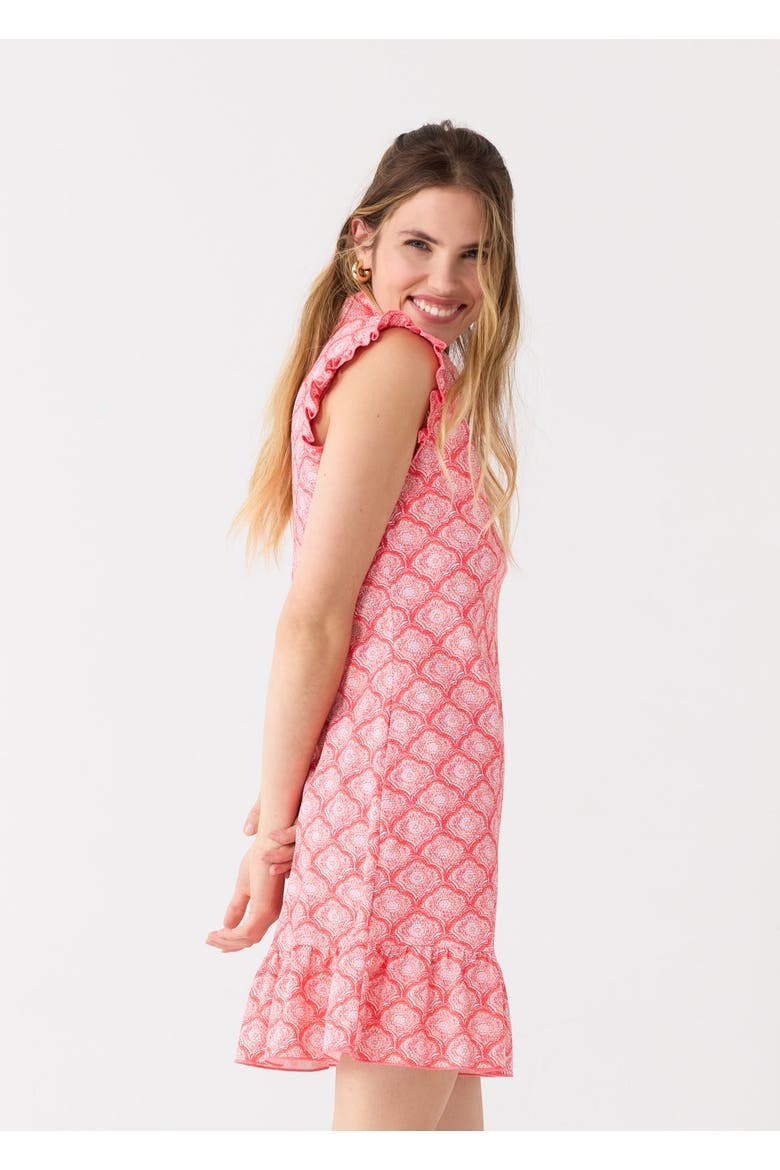 Sleeveless Ruffle Sport Dress, Alternate, color, Amelia Island
