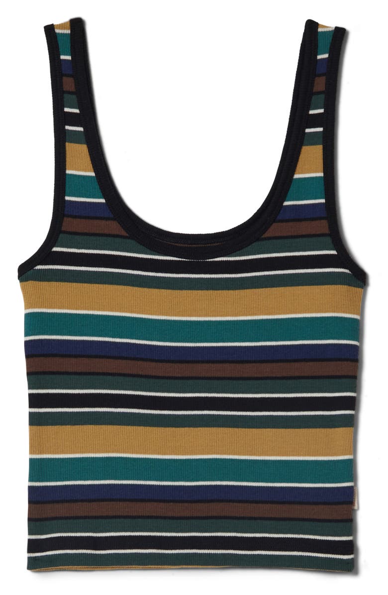 Brixton Ringer Rib Tank, Alternate, color, Multi Retro Stripe