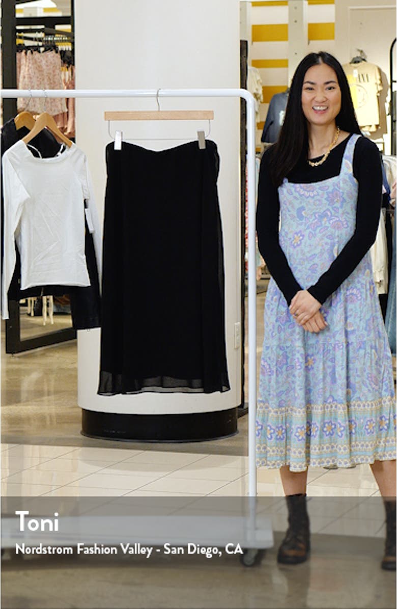 Georgette A-Line Skirt, sales video thumbnail