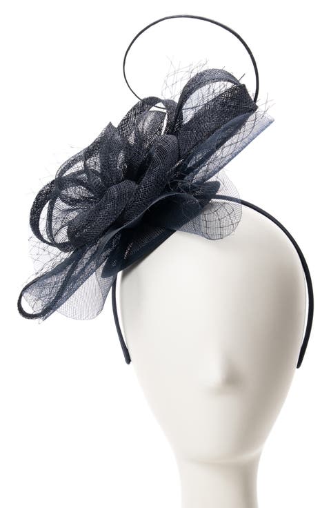 Sinamay Swirl Fascinator