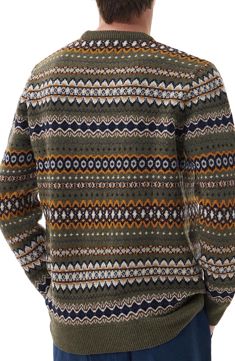 Barbour Case Fair Isle Wool Sweater, Alternate, color, 