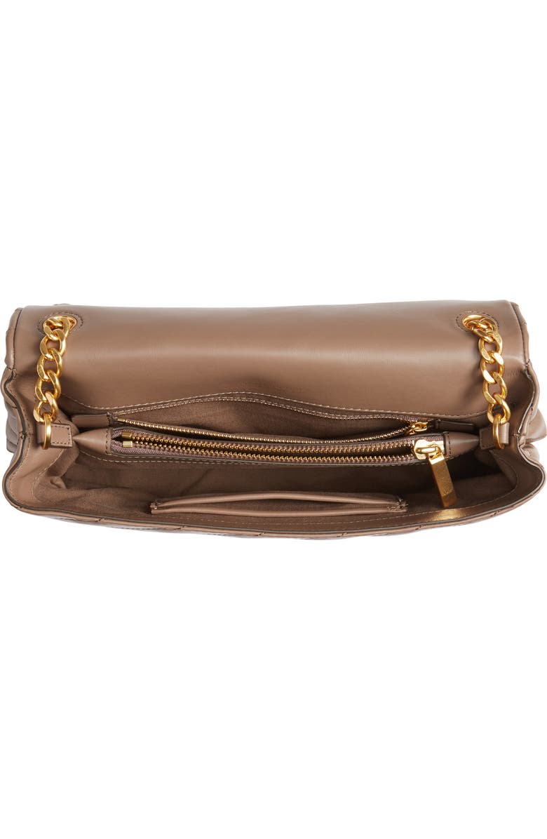 Tory Burch Kira Chevron Quilted Leather Shoulder Bag, Alternate, color,