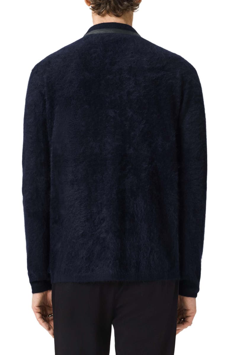 John Varvatos Andrano Cashmere Jacket, Alternate, color, Midnight