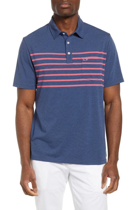 Edgartown Placed Stripe Polo