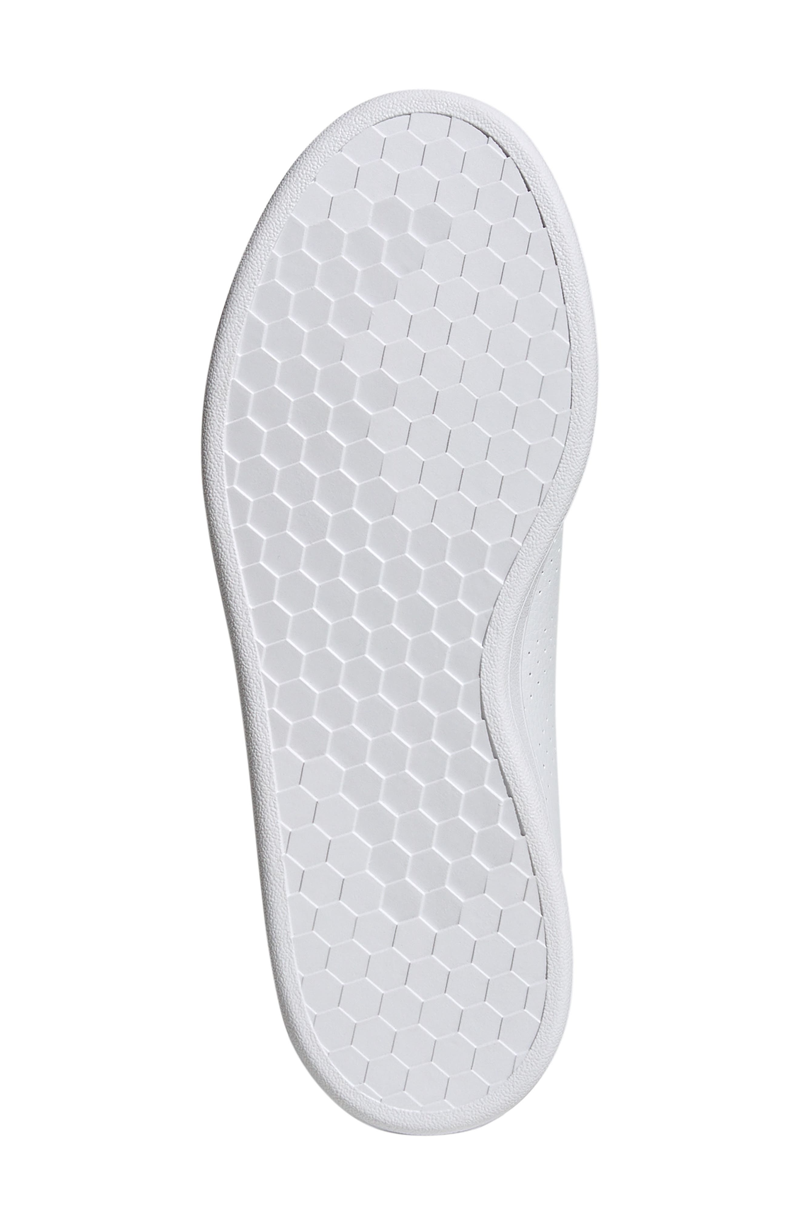 adidas Advance Tennis Sneaker, Alternate, color, White/ White/ Wonder Quartz