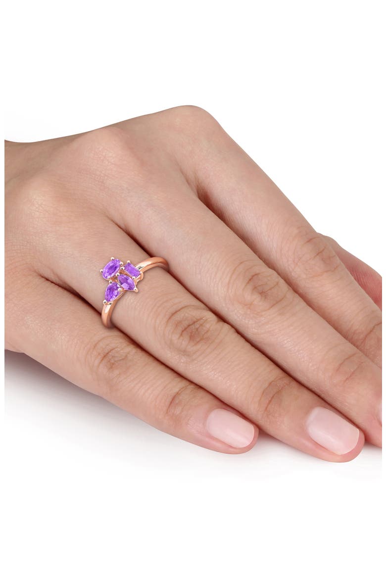 Multi-Shaped Amethyst Ring, Alternate, color, PURPLE