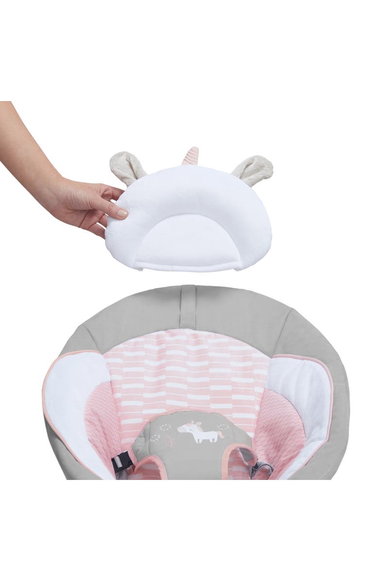 INGENUITY Soothing Baby Bouncer with Vibrating Infant Seat, Alternate, color, Pink