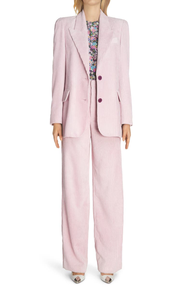 Isabel Marant Malyake Corduroy Velvet Blazer, Alternate, color,