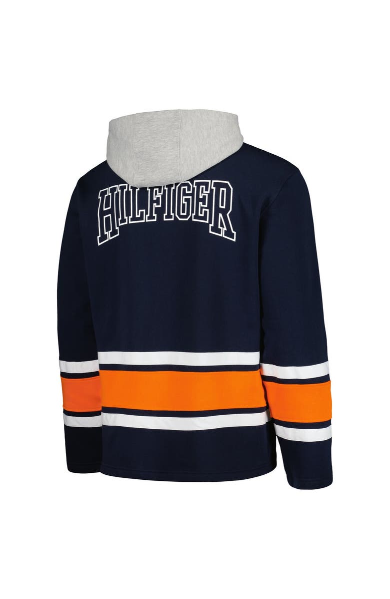 Tommy Hilfiger Men's Tommy Hilfiger Navy Chicago Bears Ivan Fashion Pullover Hoodie, Alternate, color, Navy