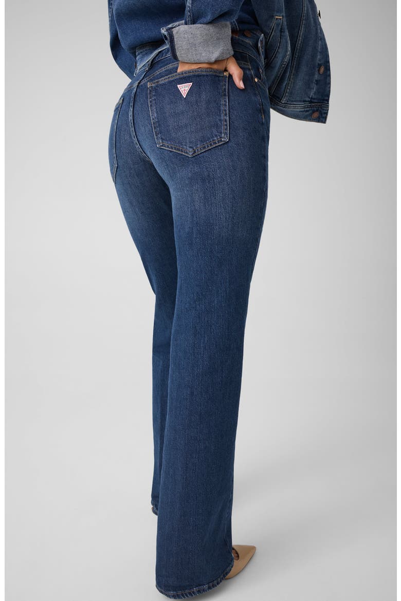 Beverly Low Rise Wide Leg Jeans, Alternate, color, BLUE