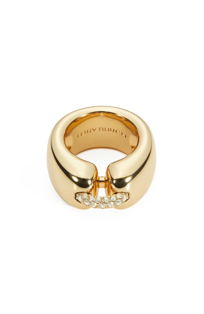 Tory Burch Pierced Ring, Alternate, color,