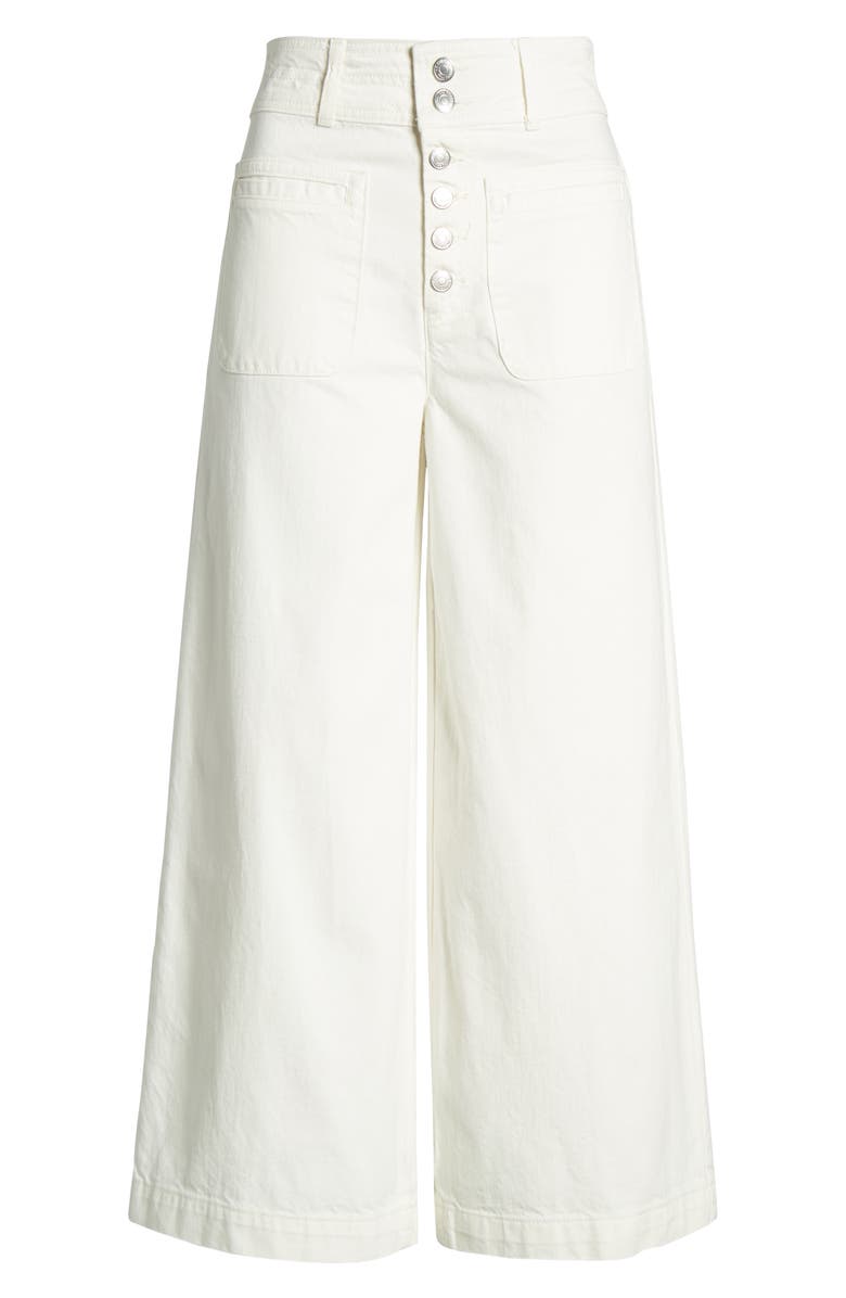 Free People Colette Wide Leg Culottes, Alternate, color,