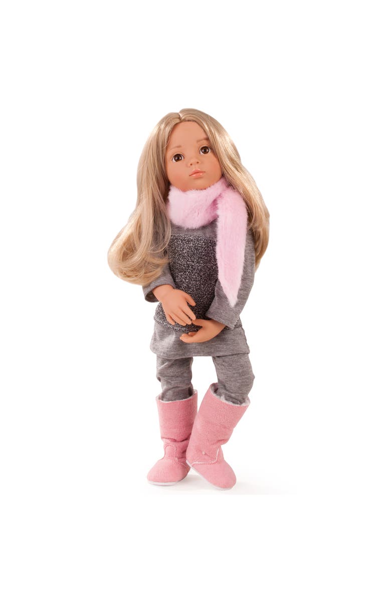 Gotz Happy Kidz Emily "Goes To The Cinema" 19" Standing Doll, Main, color, Multicolored