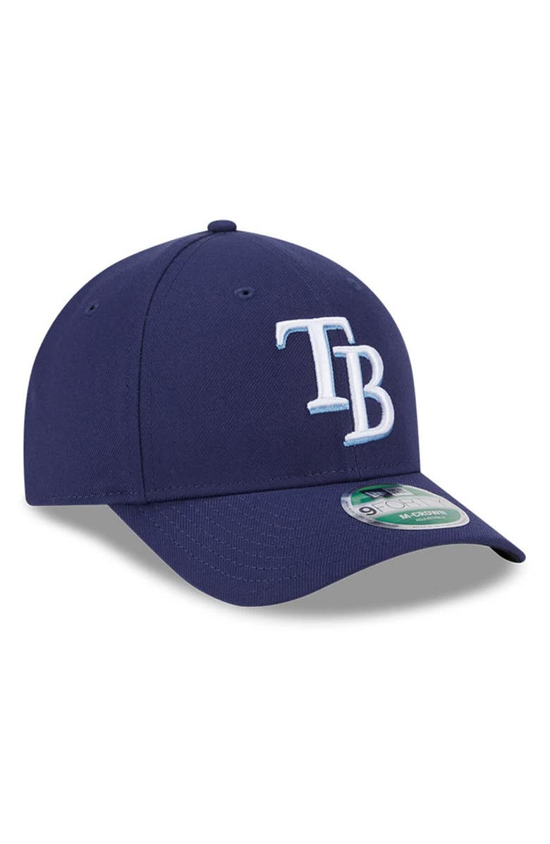 New Era Men's New Era Navy Tampa Bay Rays Player Replica 9FORTY Adjustable Hat, Alternate, color, Navy