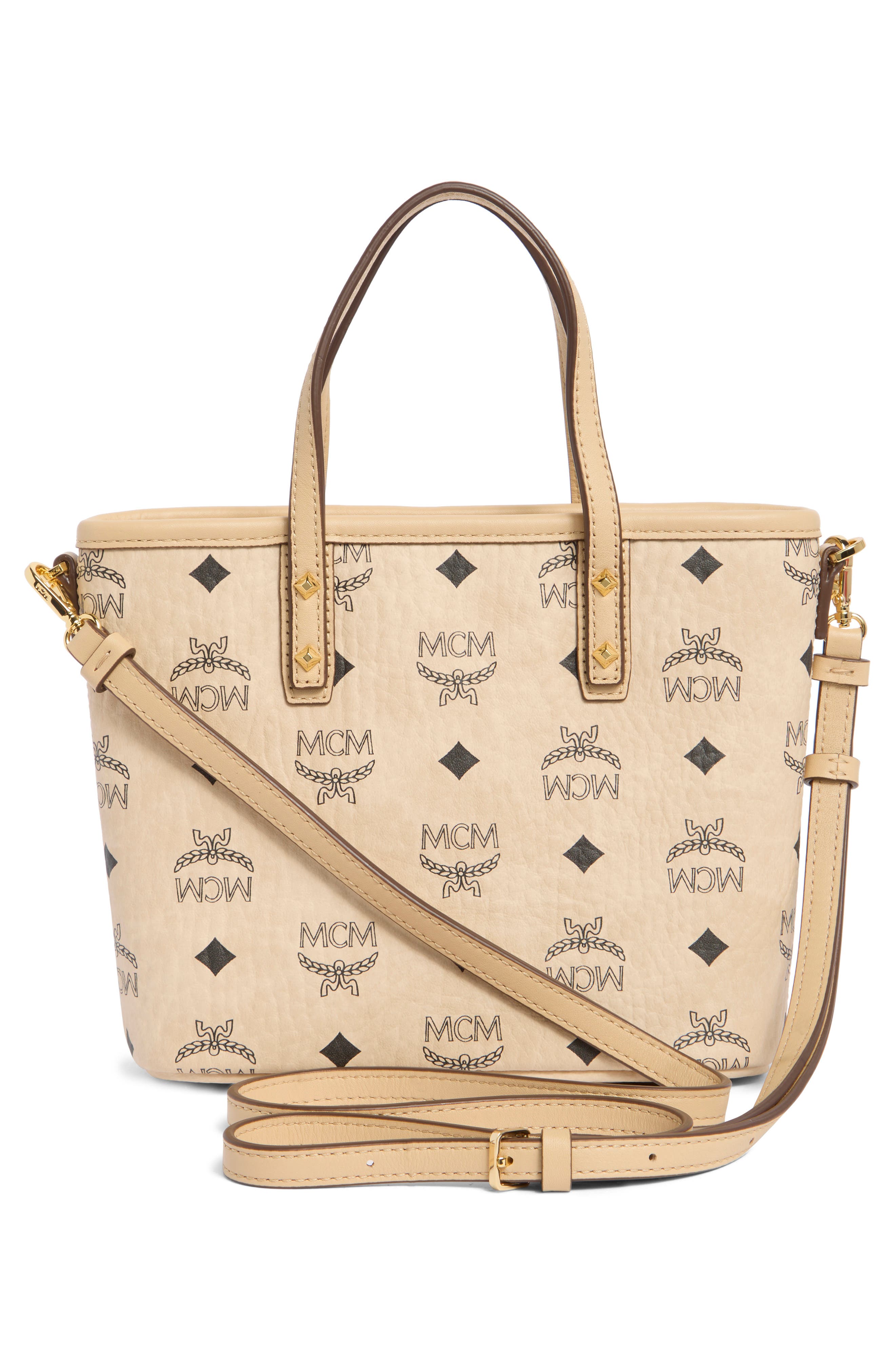 MCM Aren Tote Bag, Alternate, color, 