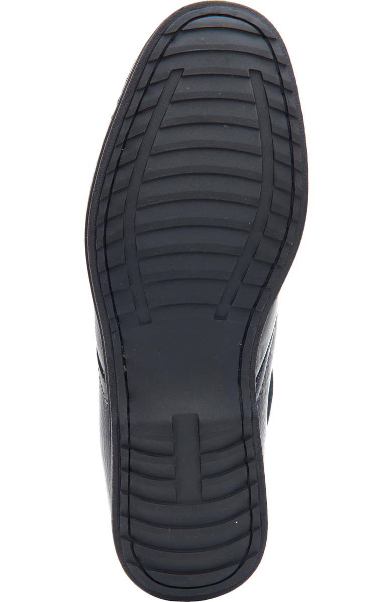 Sandro Moscoloni Eyelet Plain Toe Leather Demi Boot, Alternate, color,