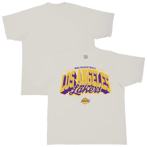 Men's Stadium Essentials  Cream Los Angeles Lakers Your Way Oversized Urban T-Shirt