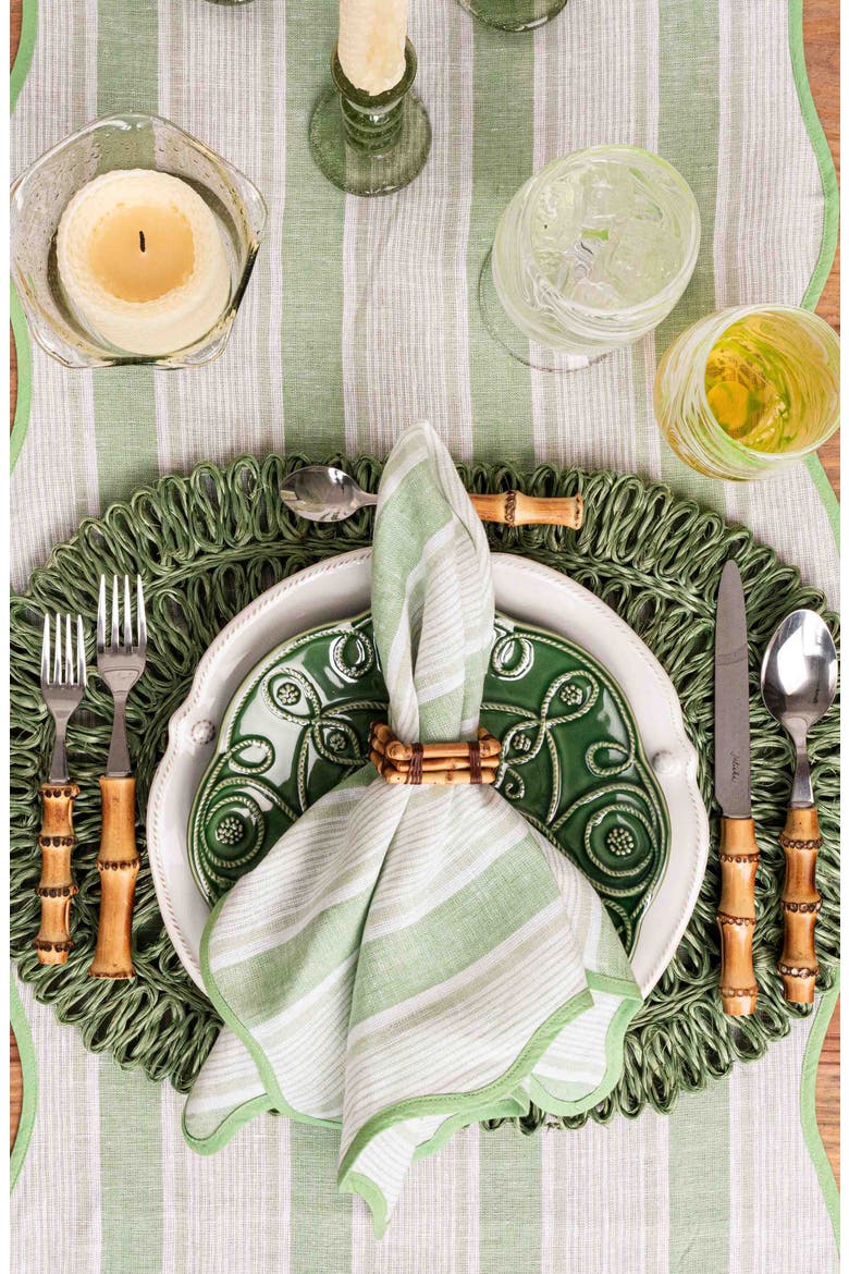 Cabana Table Runner, Alternate, color, SEAGRASS