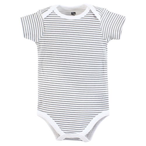 Hudson Baby Soft Cotton Bodysuit Triple Pack