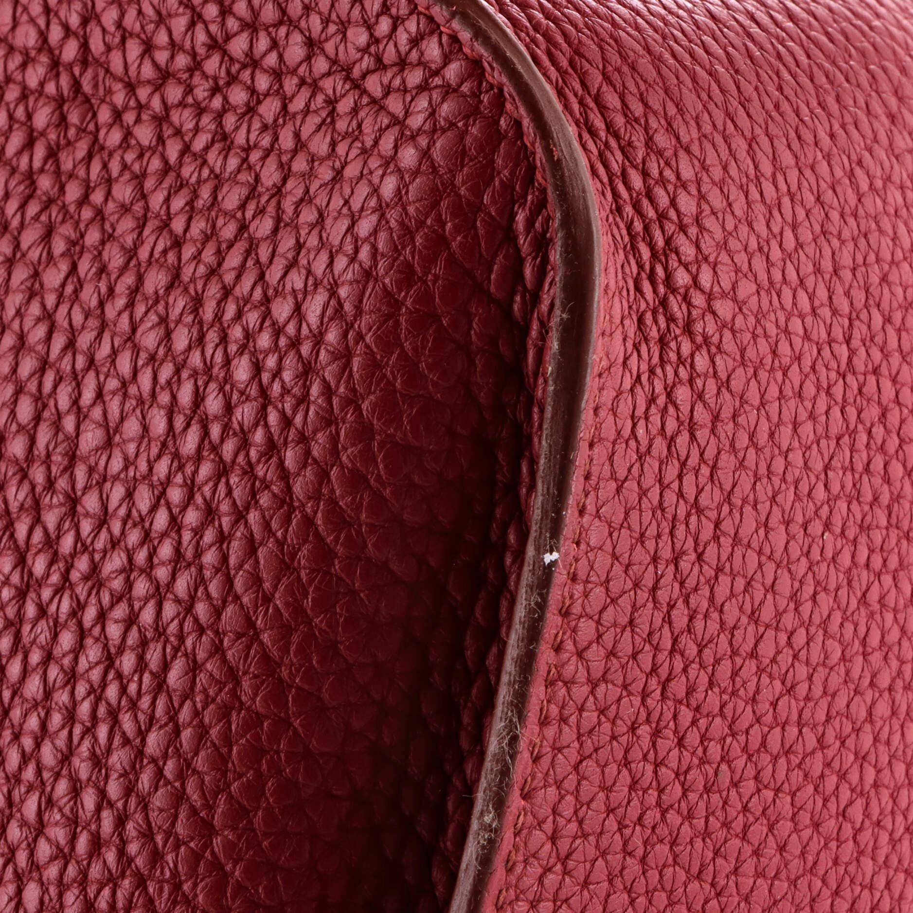 Pre-Owned Hermes Jypsiere Bag Clemence 31, Alternate, color, Rubis