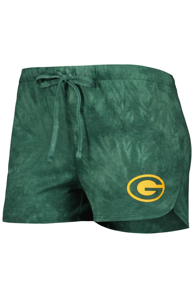 CONCEPTS SPORT Women's Concepts Sport Green Green Bay Packers Billboard Scoop Neck Racerback Tank and Shorts Sleep Set, Alternate, color, 