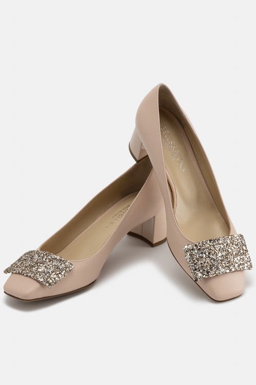Bells & Becks Sofia Pump With Tab In Pink