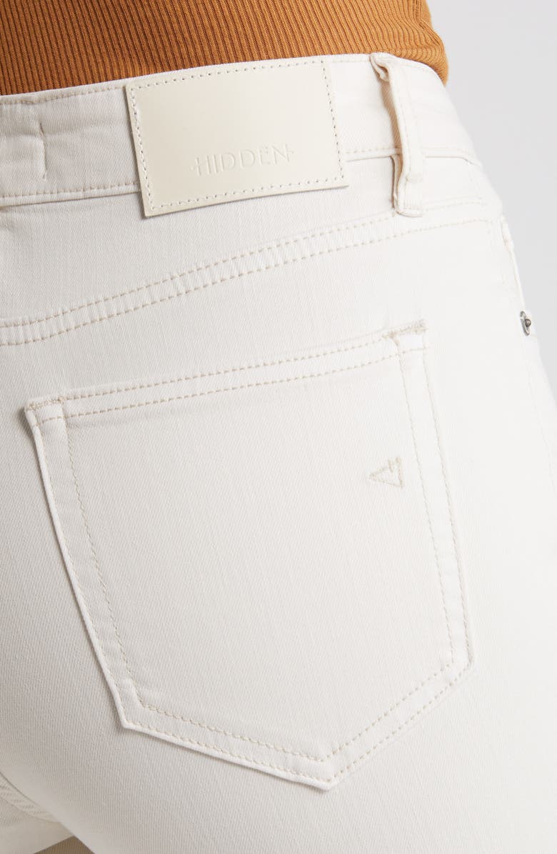 HIDDEN JEANS Raw Step Hem Wide Leg Jeans, Alternate, color, 