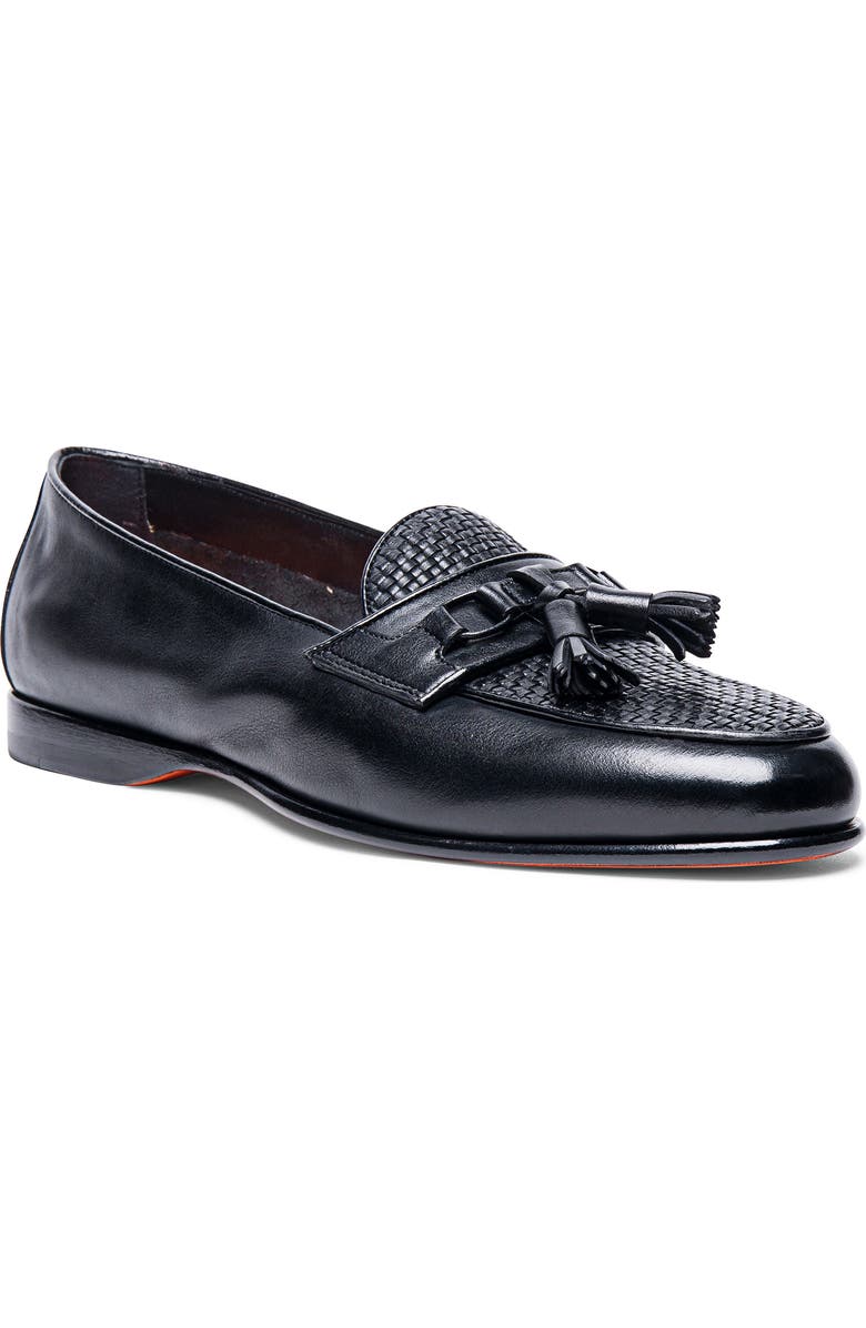 Santoni Andrea Tassel Loafer, Main, color,