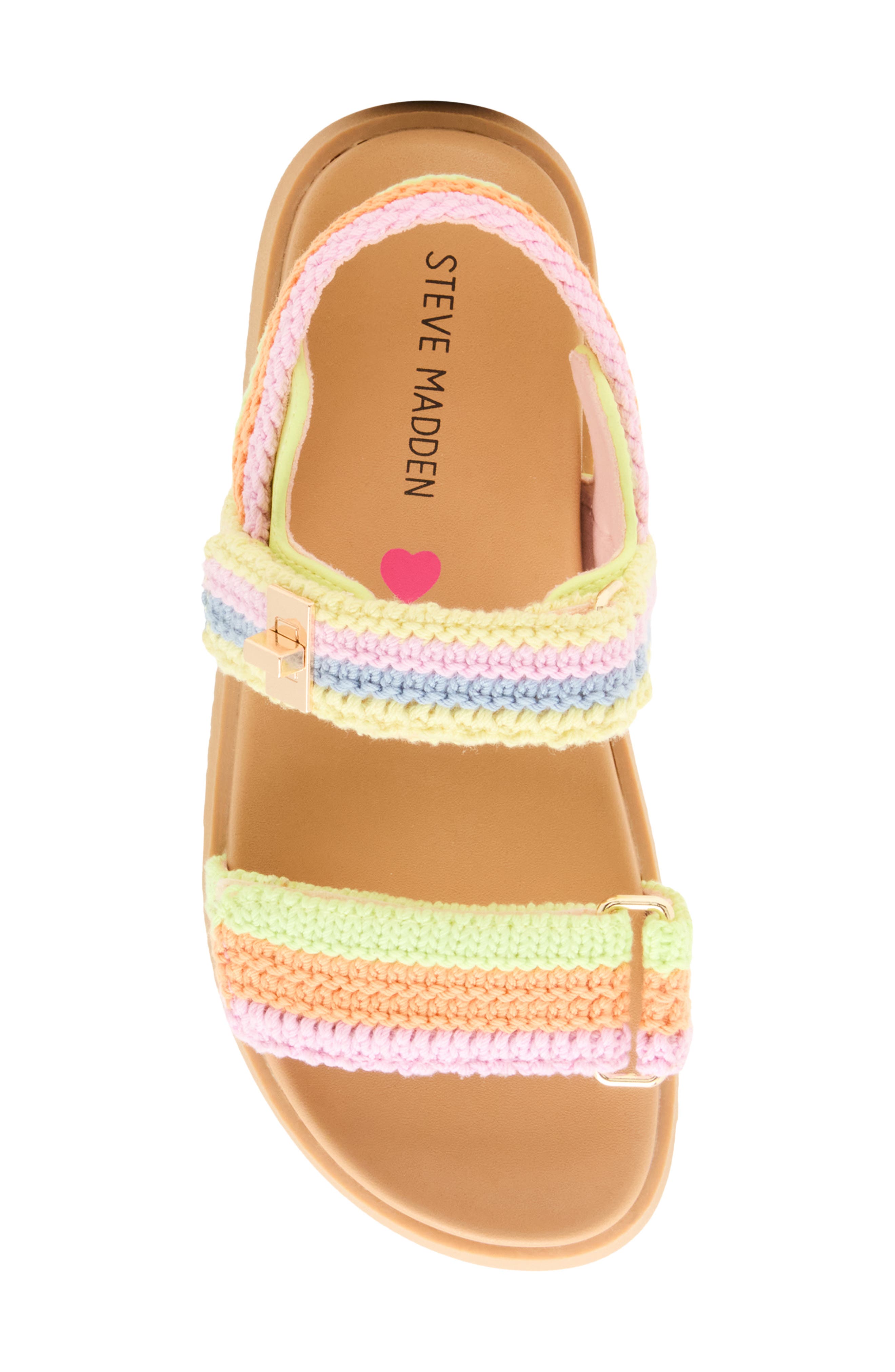 Steve Madden Mona Sandal, Alternate, color, Pastel Multi