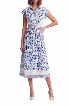 Kira Tie Waist Midi Dress