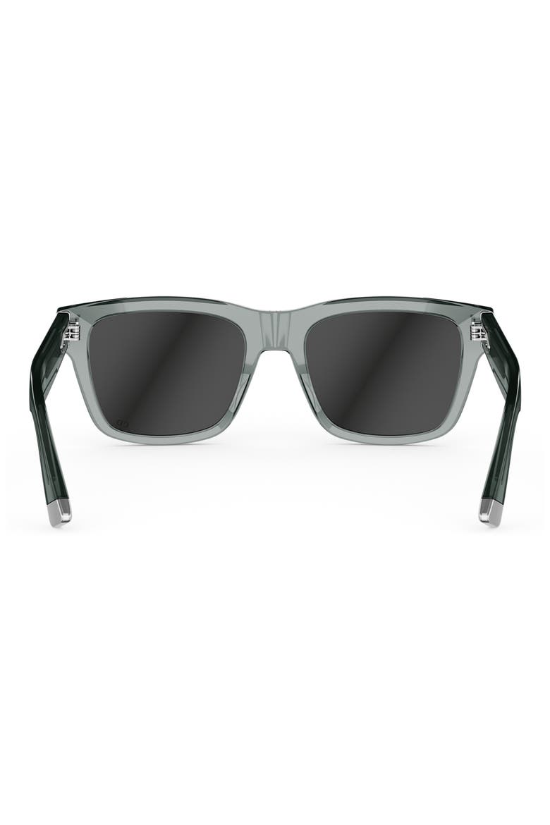 'DiorTailoring S1I 57mm Geometric Sunglasses, Alternate, color, GREY/ OTHER / SMOKE MIRROR