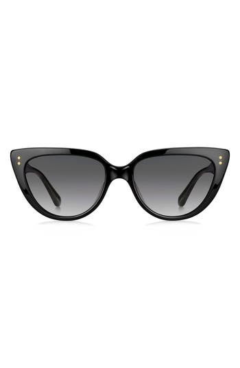 Kate Spade Alijah 53mm Gradient Cat Eye Sunglasses In 0807-9o