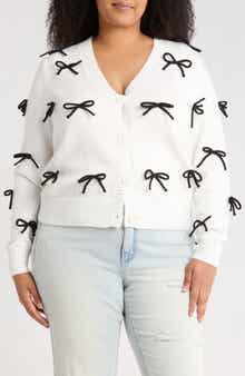 BY DESIGN Bow Cardigan