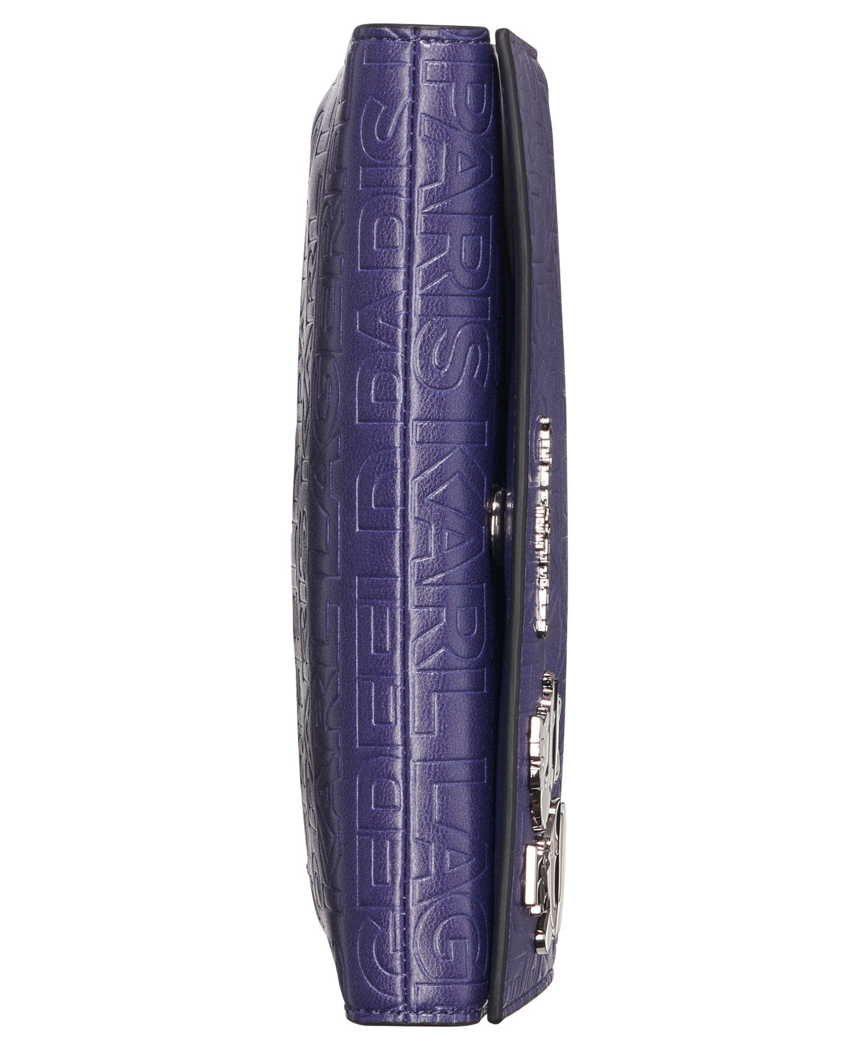 KARL LAGERFELD PARIS Meribel Wallet, Alternate, color, Dusk