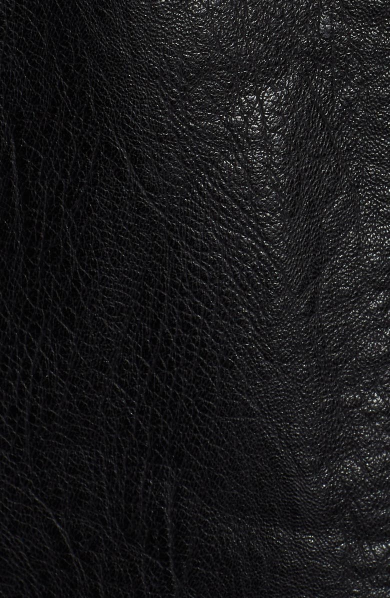 cupcakes and cashmere Faux Leather Moto Jacket, Alternate, color, 