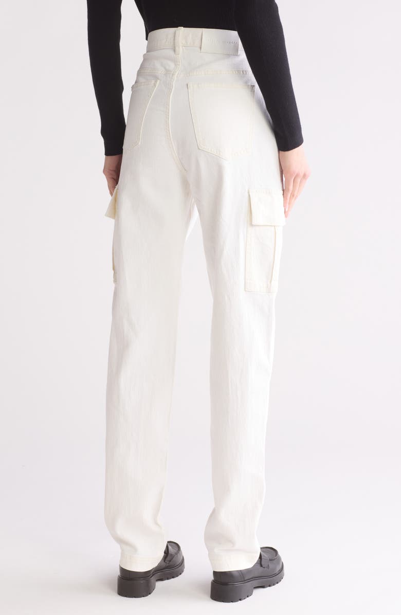 Rebecca Minkoff Stevie Cargo Pants, Alternate, color, Alabaster Wash