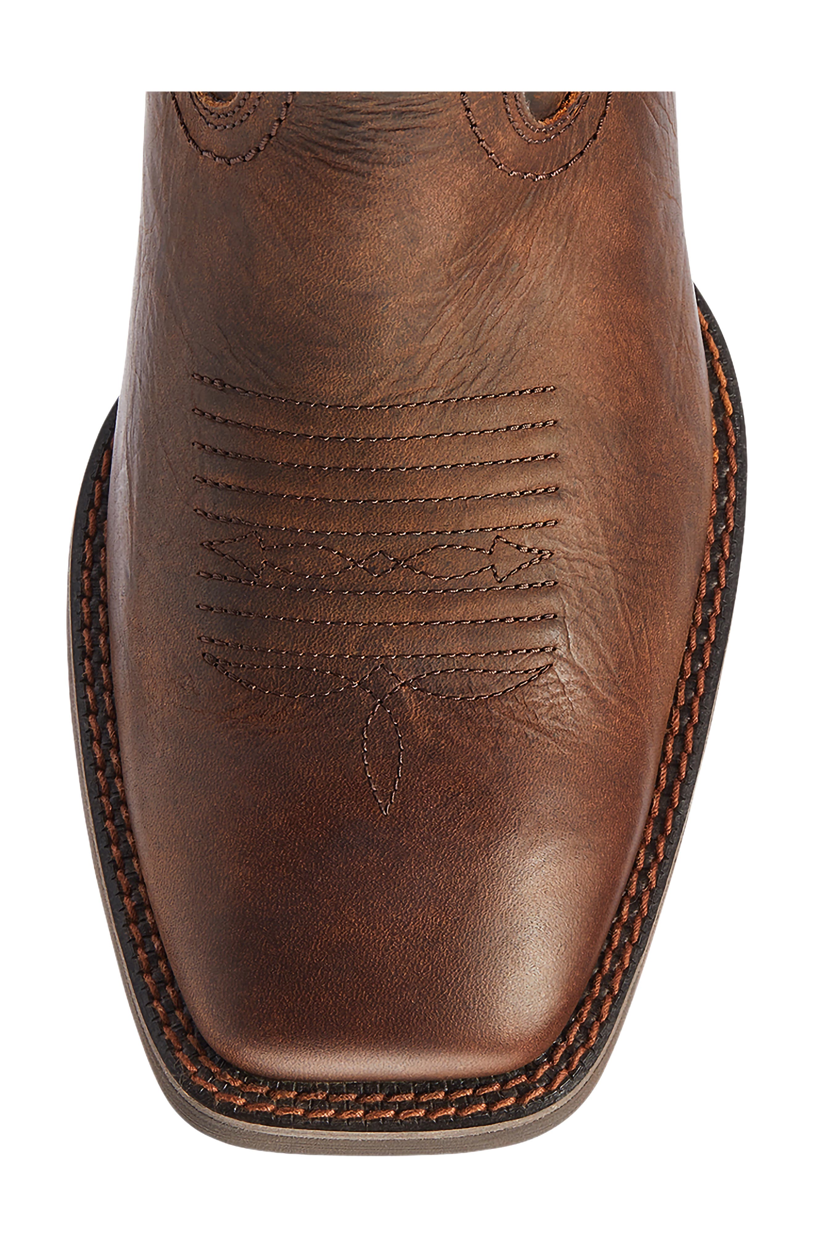 Ariat Sport Rambler Western Boot, Alternate, color, Bartop Brown