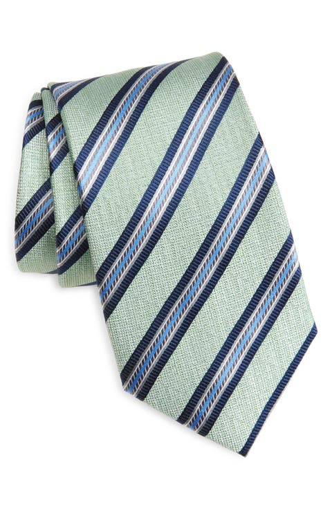 Stripe Silk Tie
