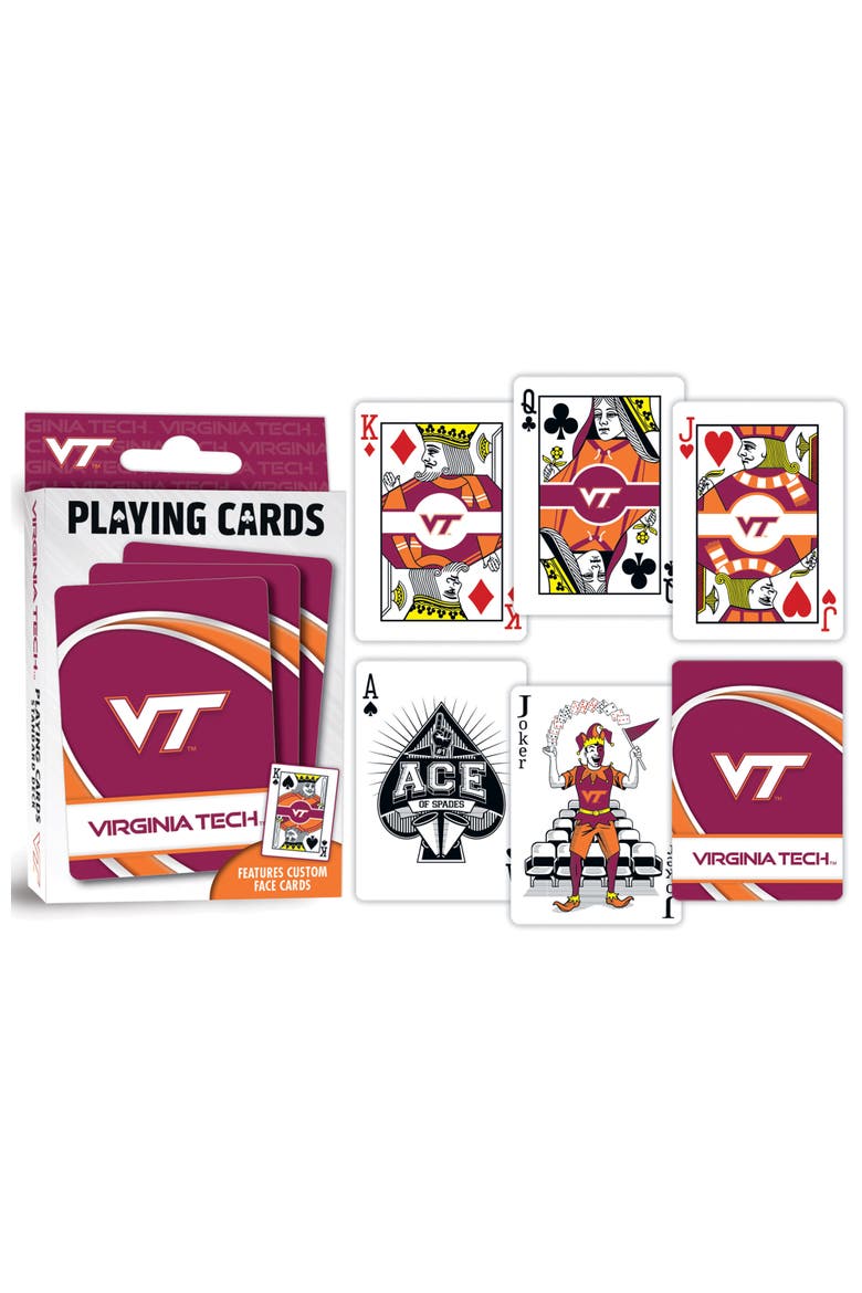 Virginia Tech Hokies Playing Cards, Alternate, color, Multicolor