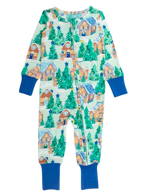 SoftSnooze Gender Incusive Holiday Convertible One Piece Pajamas (Baby)