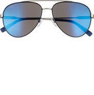 FERRAGAMO 59mm Aviator Sunglasses