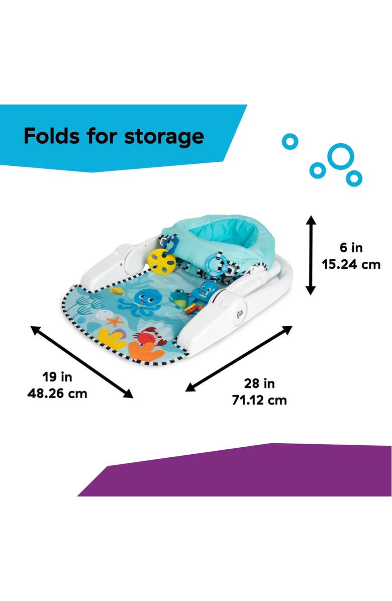 Baby Einstein Sea of Support 2-in-1 Sit-Up Floor Seat, Alternate, color,
