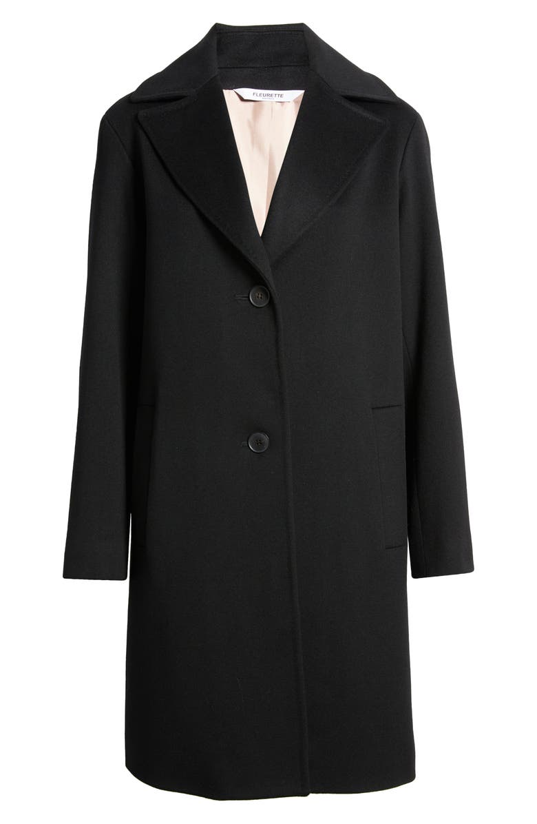 Fleurette Stanton Cashmere Coat, Alternate, color, 