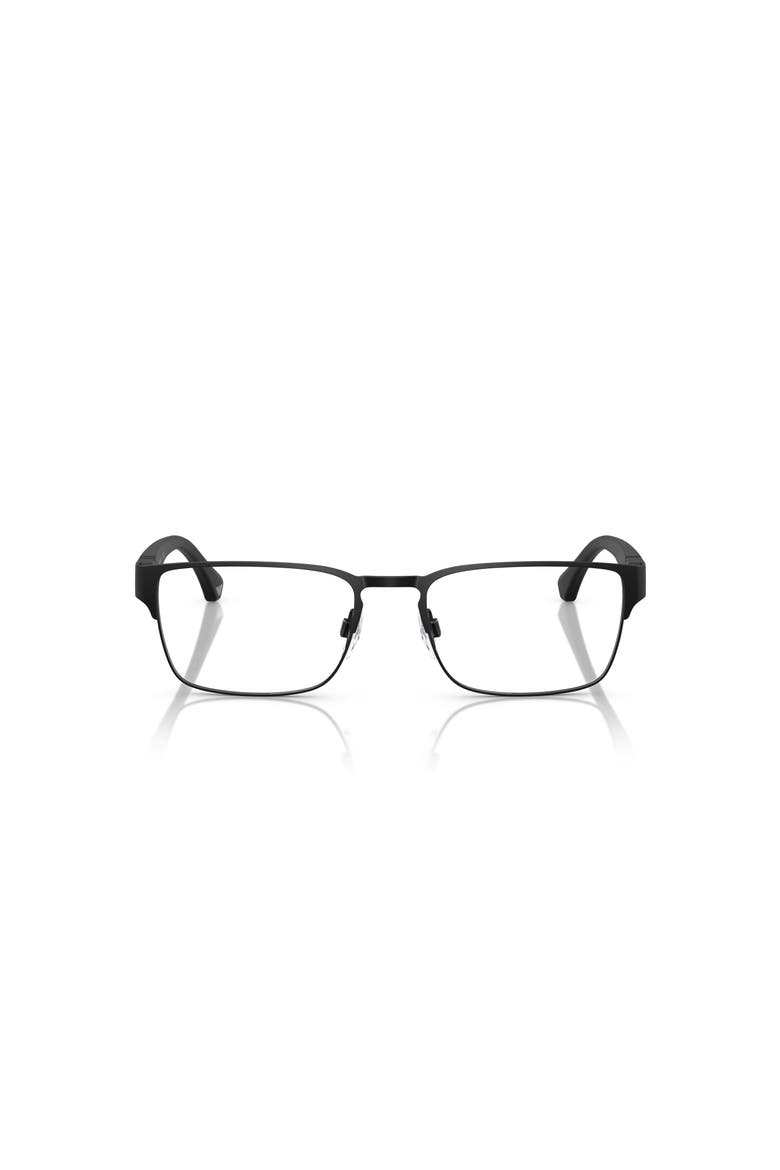 55mm Square optical glasses, Alternate, color, Black