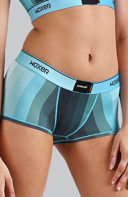 Woxer Bold Ultrasoft Boyshorts In Blue